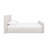 Lyssa Dalina Upholstered King Bed Ivory Boucle Black-124521456-124521457