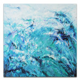 At Sea to Monhegan Island by Karen H. Salup Wrapped Canvas Painting
