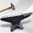 Single Horn Anvil 66Lbs Cast Steel Anvil Blacksmith For Sale Forge Tools And Equipment Anvil Rugged Round Horn Anvil Blacksmith Jewelers Metalsmith Blacksmith Tool