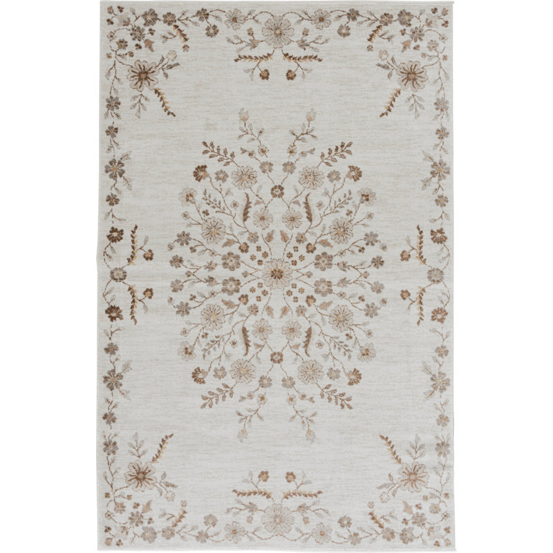  Tapis sable Farrah, 5 pi x 7 pi 6 po