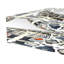 Plat à chat en acrylique Aspen Chic Blue-990356805