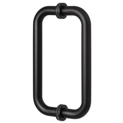 Shower Door Handle, C Shape, 2-Sided