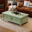Table basse verte pour le salon, maison compacte-1742971950
