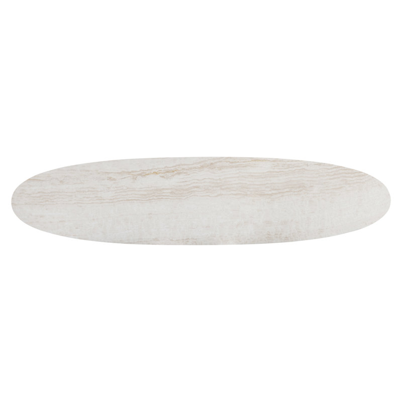 Bernhardt Loggia Oval Console Table
