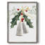 «Christmas Holiday Art», reproduction encadrée en bois massif CMMAX XMA171706-207332684