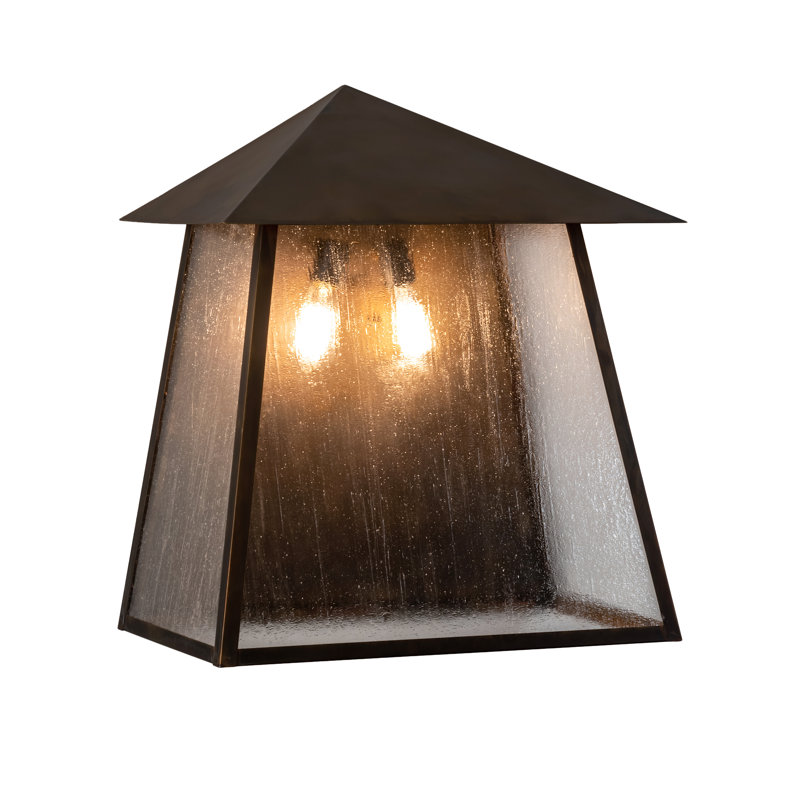 Luminaire de cloison d’extérieur 2 lumières