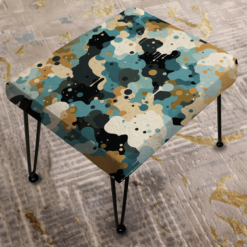 Dreamy Camouflage - Camouflage Rectangle Ottoman