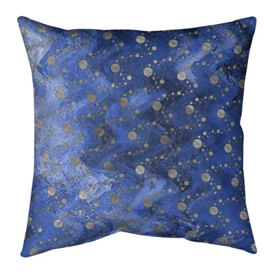 Housse et insert de coussin carré Katelyn Elizabeth Planets Stars
