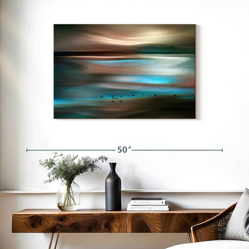 Migrations, 24" H x 36" W
