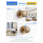 Bouton de porte d'intimité en bronze MRML, poignée de porte intérieure pour chambre à coucher, poignée en aluminium-125588466-125588467