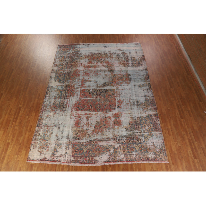 Tapis traditionnel délavé 10 x 14 po