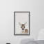 Reproduction d’art graphique sur papier « deer close-up »-1689255349