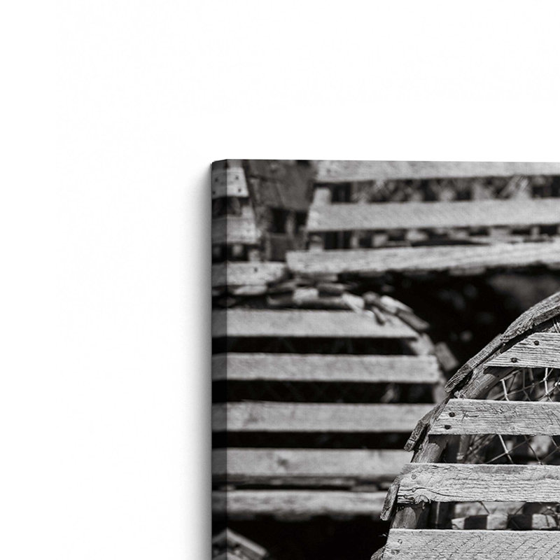 Lobster Traps by Nathan Larson Art Print, L 30 po x H 20 po