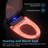 Modern Smart Bidet Toilet , Foam Shield, Foot Sensor Flush, Dual Flush System, Heated Seat, Warm Water, Night Light, Remote Control 