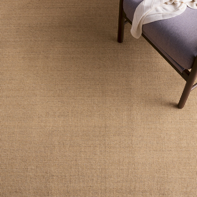 Martha Stewart Sisal/Jute Solid Color Rug in Beige, Rectangle 2' x 3'