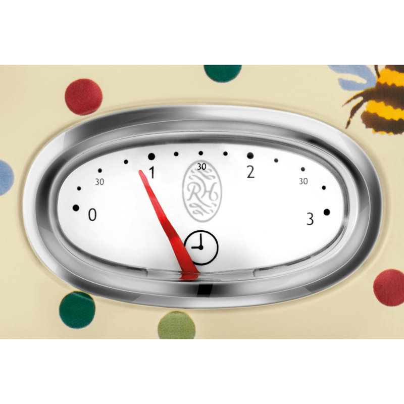 Russell Hobbs Emma Bridgewater Bumble Bee & Polka Dot Stainless Steel 4 Slice Toaster