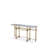 Quinn 52'' Glass Top Console Table-66710151