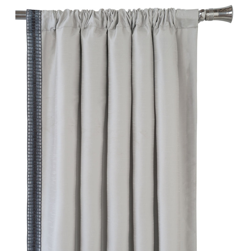Hendrix Room Darkening Curtain, 96" W x 96" L, Right