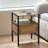 Brodyn End Table Set with Storage and Built-In Outlets