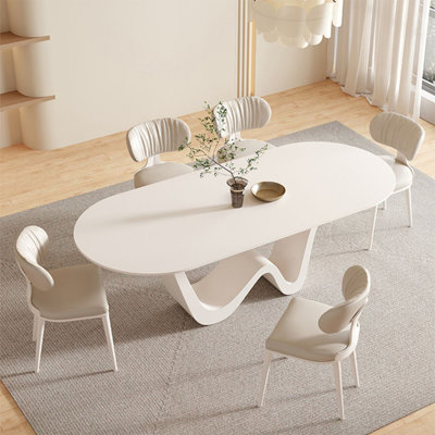 Table de salle à manger blanche