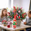 Échelle de Noël, escalade du père Noël, décor de cheminée mignonne pour une ambiance festive-130398880