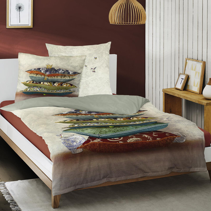 Juwel Duvet Cover Set, Single - 1 Pillowcase (80 x 80 cm)