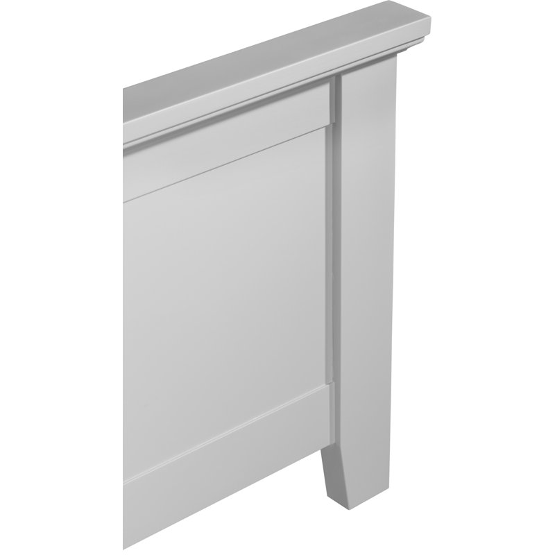 Lit plateforme tapissier antique avec tête de lit Finch Westport, Grand