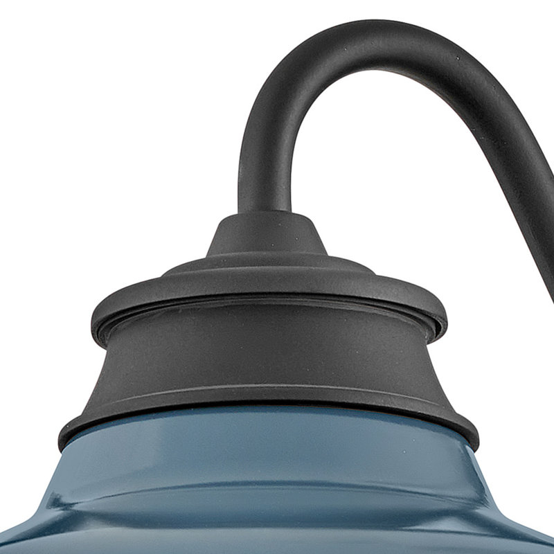 Hinkley Wallace Gooseneck Barn Light, Denim Blue
