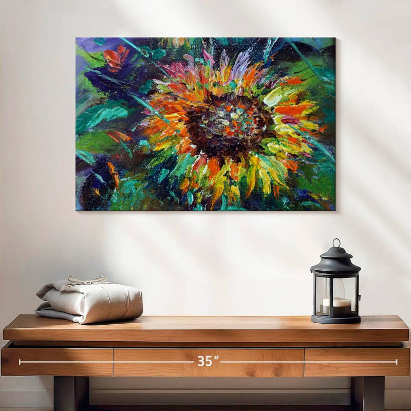 Tournesol coloré Harnek, H 16 po x l 24 po