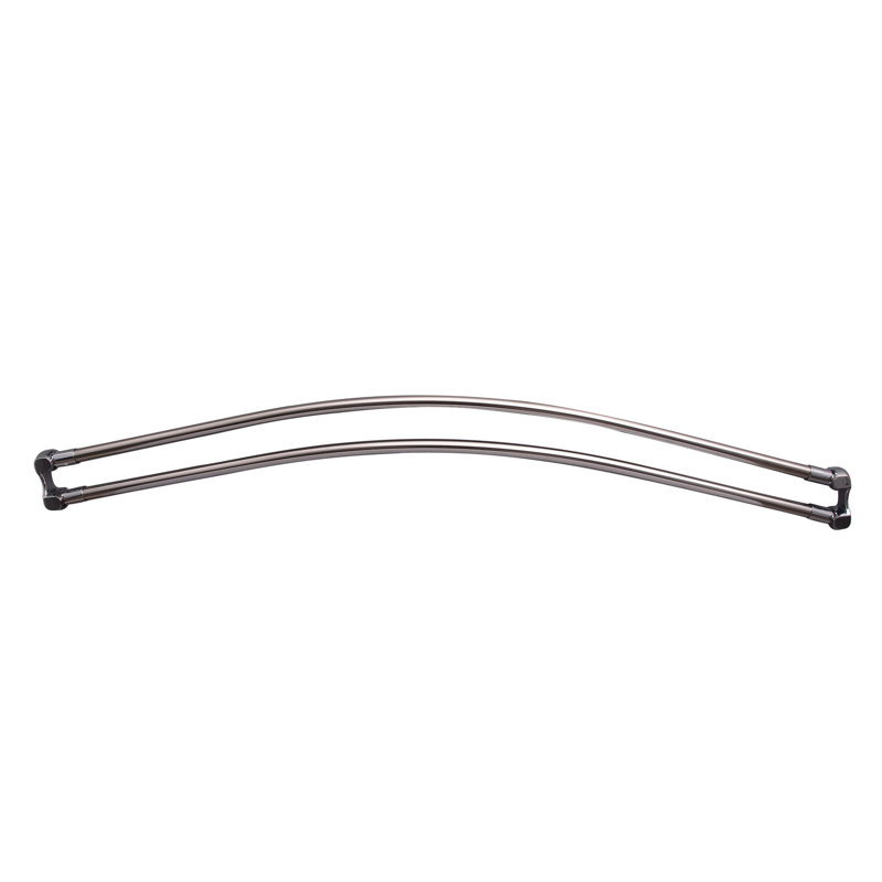 72'' Curved Shower Curtain Rod, Polished Chrome