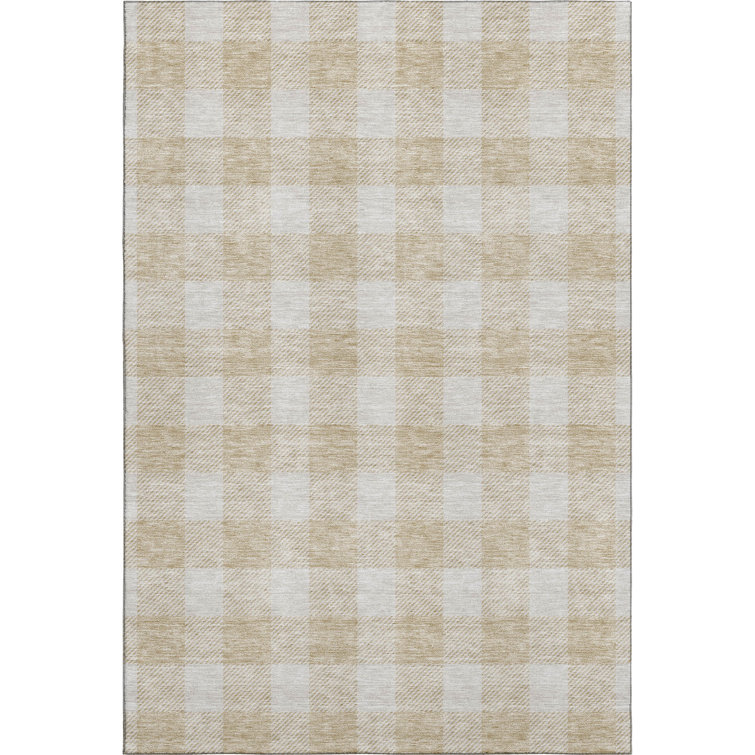 Premium Machine Washable Prisco Beige Rug