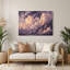 Art mural hawaïen nuage en métal rose-1543619514
