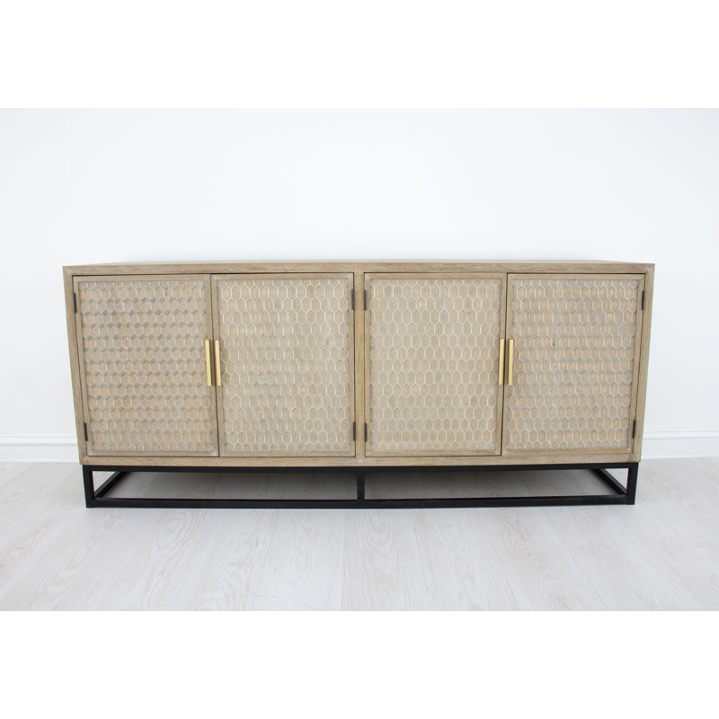 Donna 75 in. W Solid Wood Sideboard