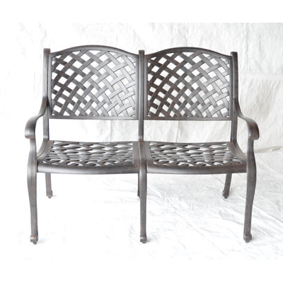 Nola Aluminum Garden Bench