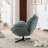 Upholstered Tufted Swivel Accent Chair-1968935266