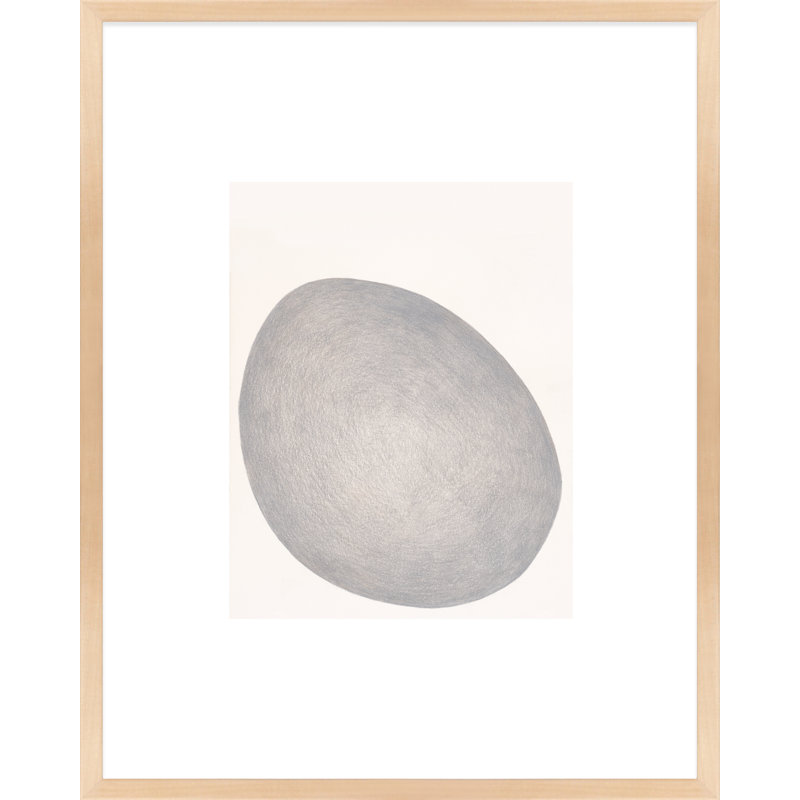 No. 272 Print by Katy Montica, Brown Framed Paper, 38" H x 30" W x 1.25" D