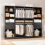 Ensemble de 4 pièces: système de rangement pour garde-robe de 99,2 po avec 4 tiroirs en bois, tablettes réglables et tringle à vêtements-342693872