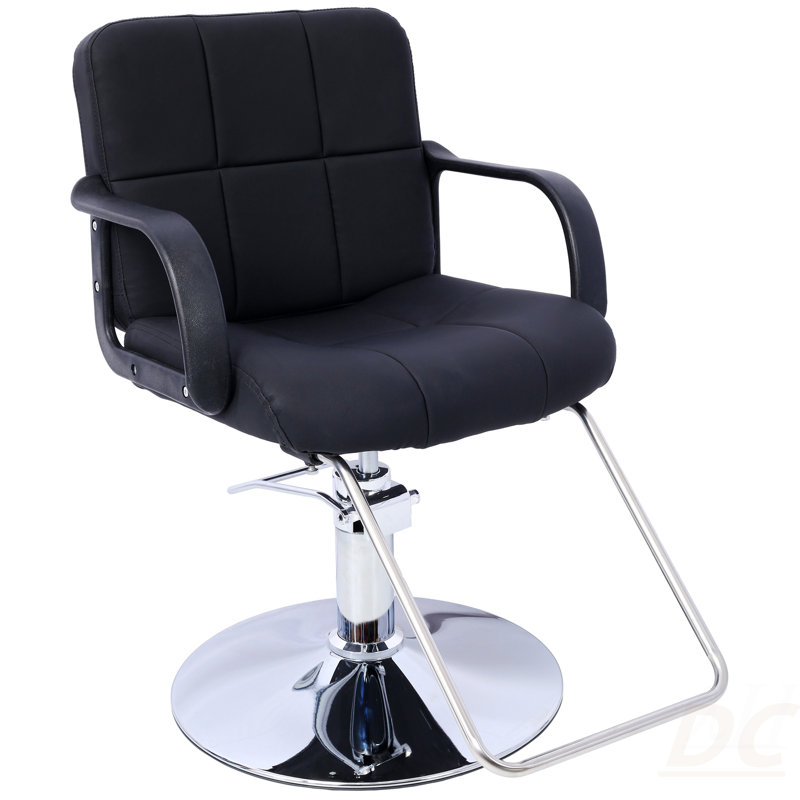 Fauteuil de salon de coiffure avec coiffeuse à pompe hydraulique robuste pour coiffeur, coiffeuse, coiffeuse, coiffeuse, homme