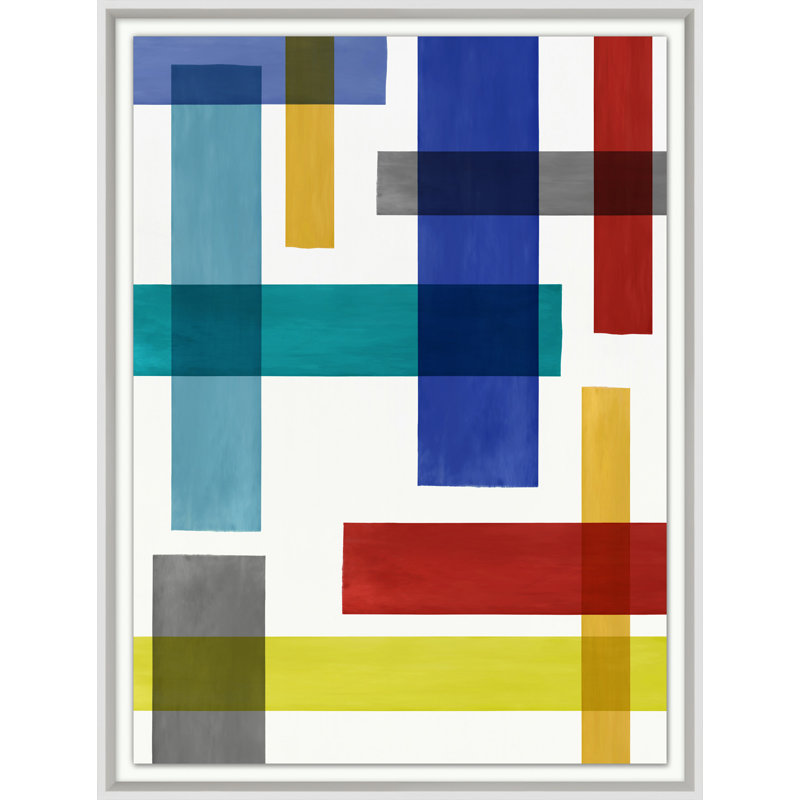 Cubed 2' Framed Print on Glass