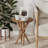 Farmhouse Round Wood End Table
