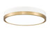 Matte White/Modern Gold
