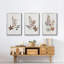 Autumn Leaves I, reproduction encadrée sur toile 3 pièces-91891267-91891266