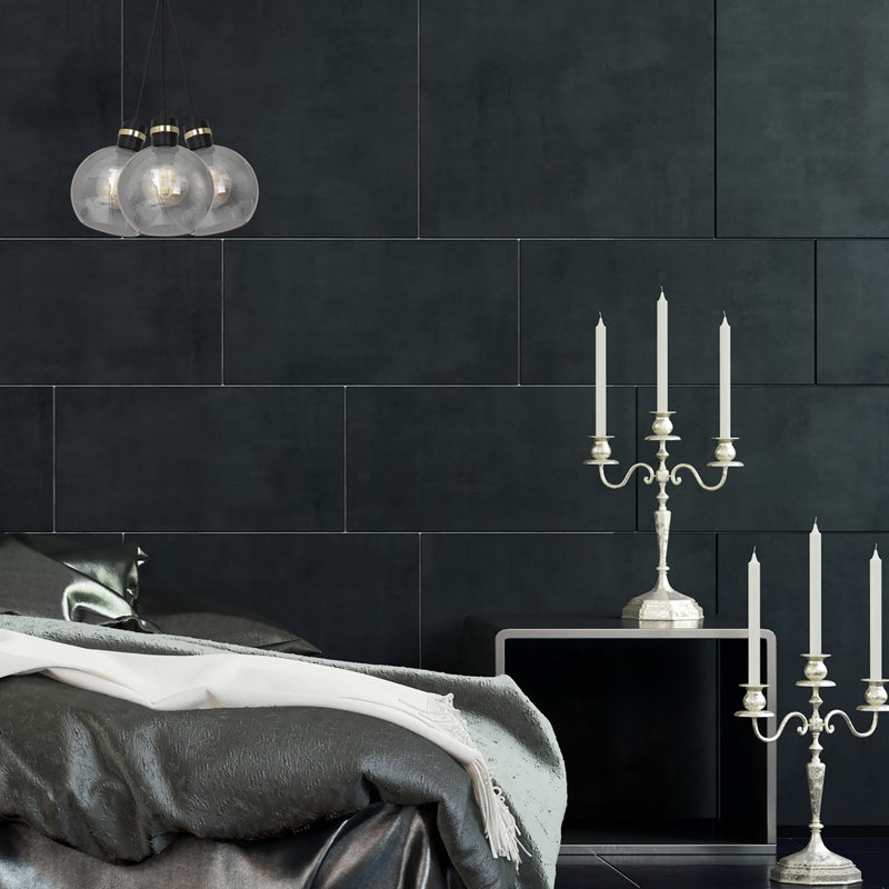 Varennes 3 - Light Black/Gold Pendant