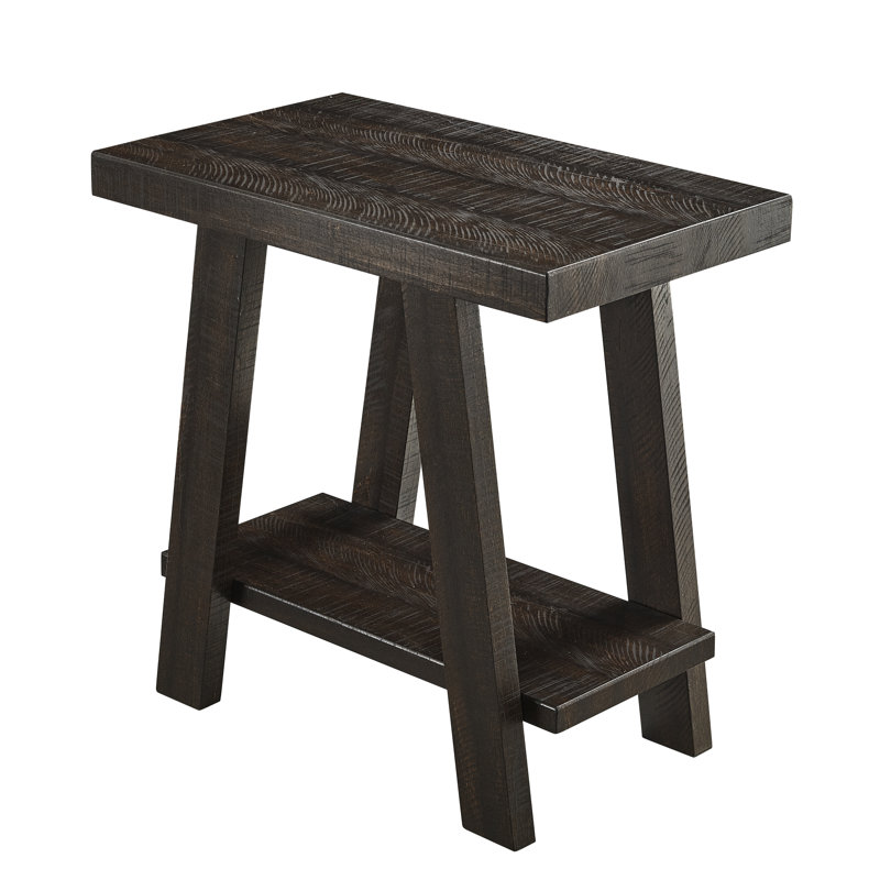 Table d'appoint Modern Wood, Brun