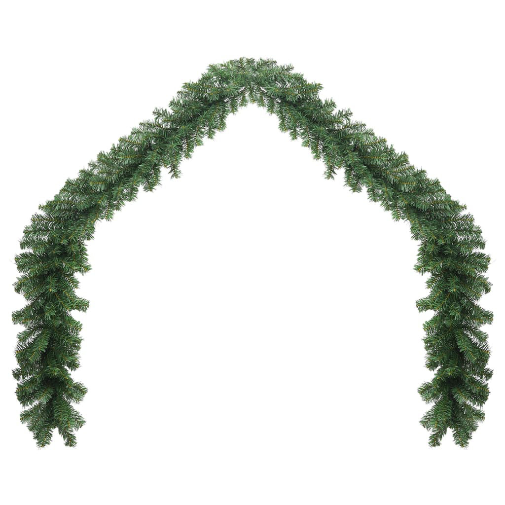 The Holiday Aisle® Christmas Garland Artificial Christmas Garland for Holiday Xmas PVC & Reviews | Wayfair