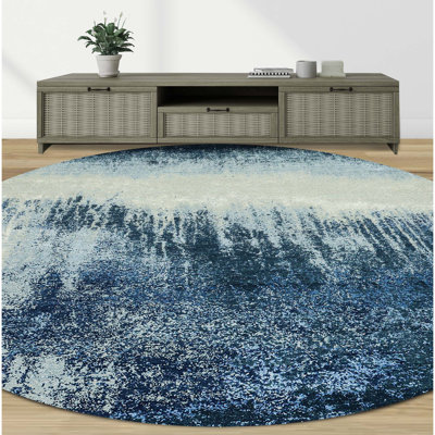 Hand Knotted Abstract Indoor Rug