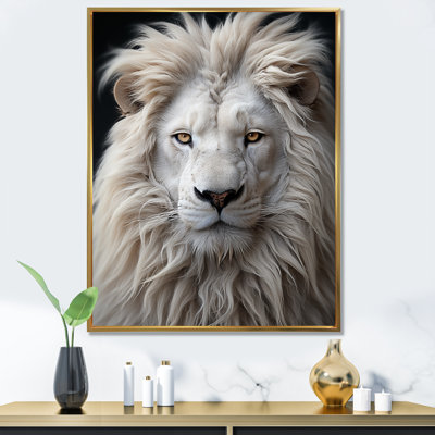 Lions Monochrome Photography I - Lion Canvas Prints