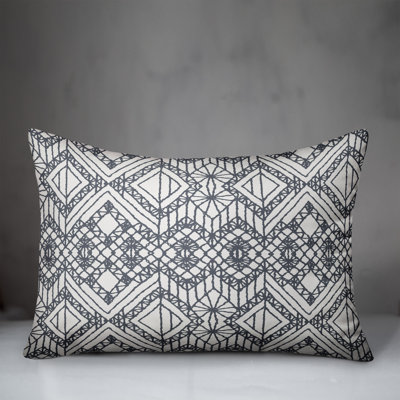Macrome Reversible Throw Pillow