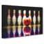 Ten Pin Bowling - Wrapped Canvas-61837761
