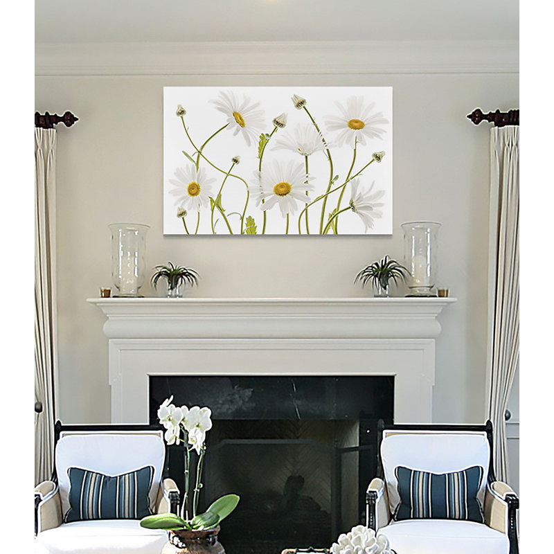 «High Kew Daisies», reproduction, H 32 po x l 48 po x 1,5 po, Toile tendue